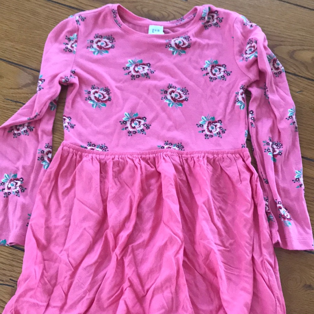 Girls Long sleeve Gap dress
